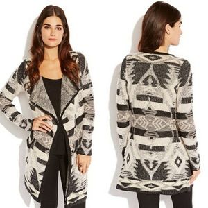 Lucky Brand Aztec Handkerchief Cardigan